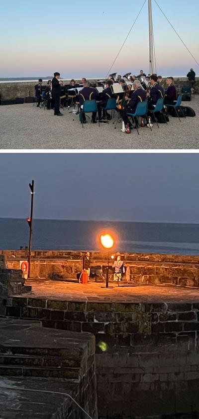 VE Day Celebrations including St Austell Band and Lighting the Beacon